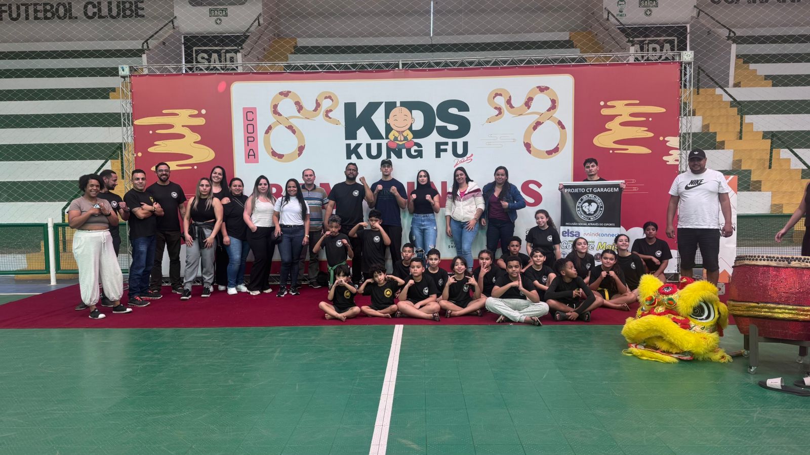 CT GARAGEM brilha na Copa Kids de Kung Fu em Campinas