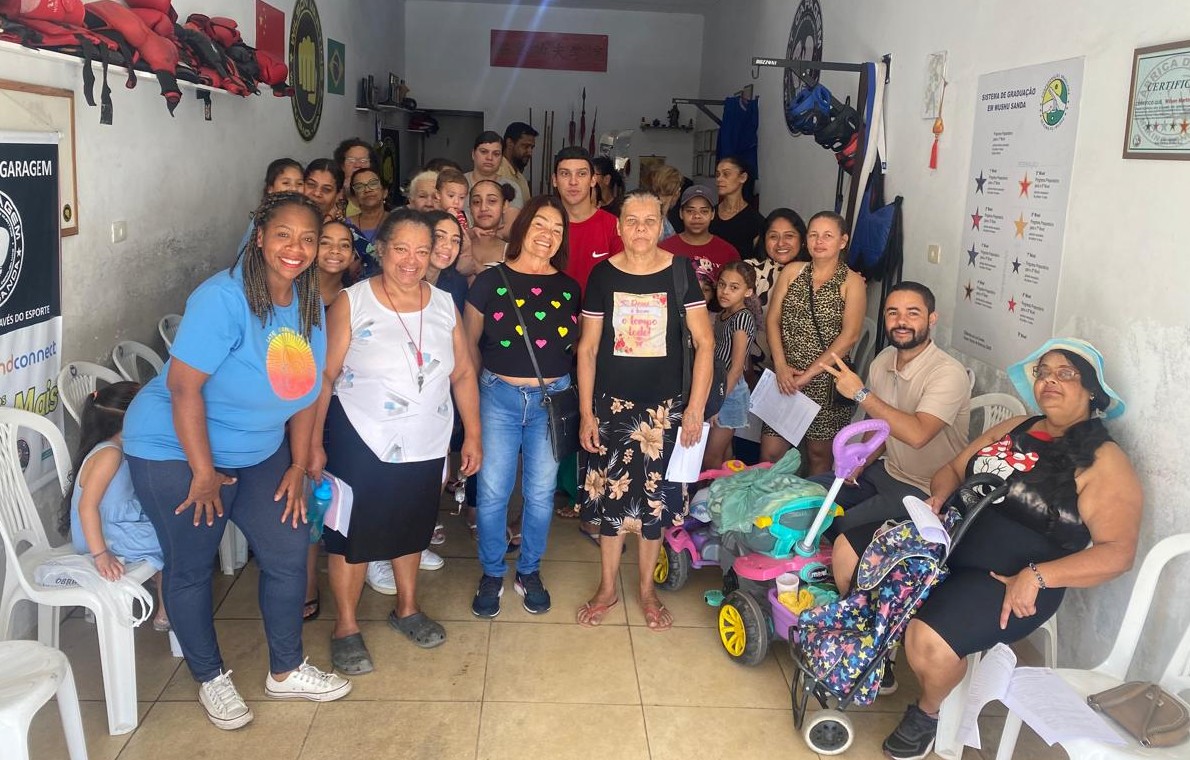 Parceria entre CT GARAGEM, vereadora Elsa e Banco de Alimentos leva esperança às famílias do Jd. Santa Maria