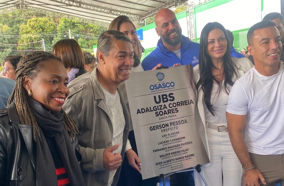 UBS Adalgiza Correia Soares é inaugurada no Jardim Santa Maria em cerimônia emocionante