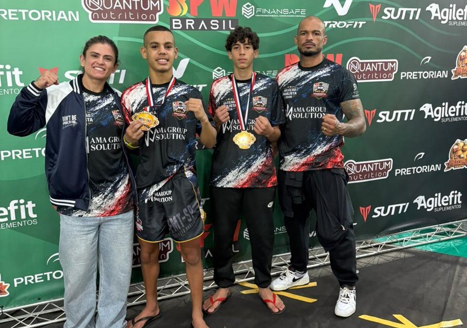 Jovens da região conquistam título Brasileiro de Muay Thai e colocam nosso bairro em destaque nacional