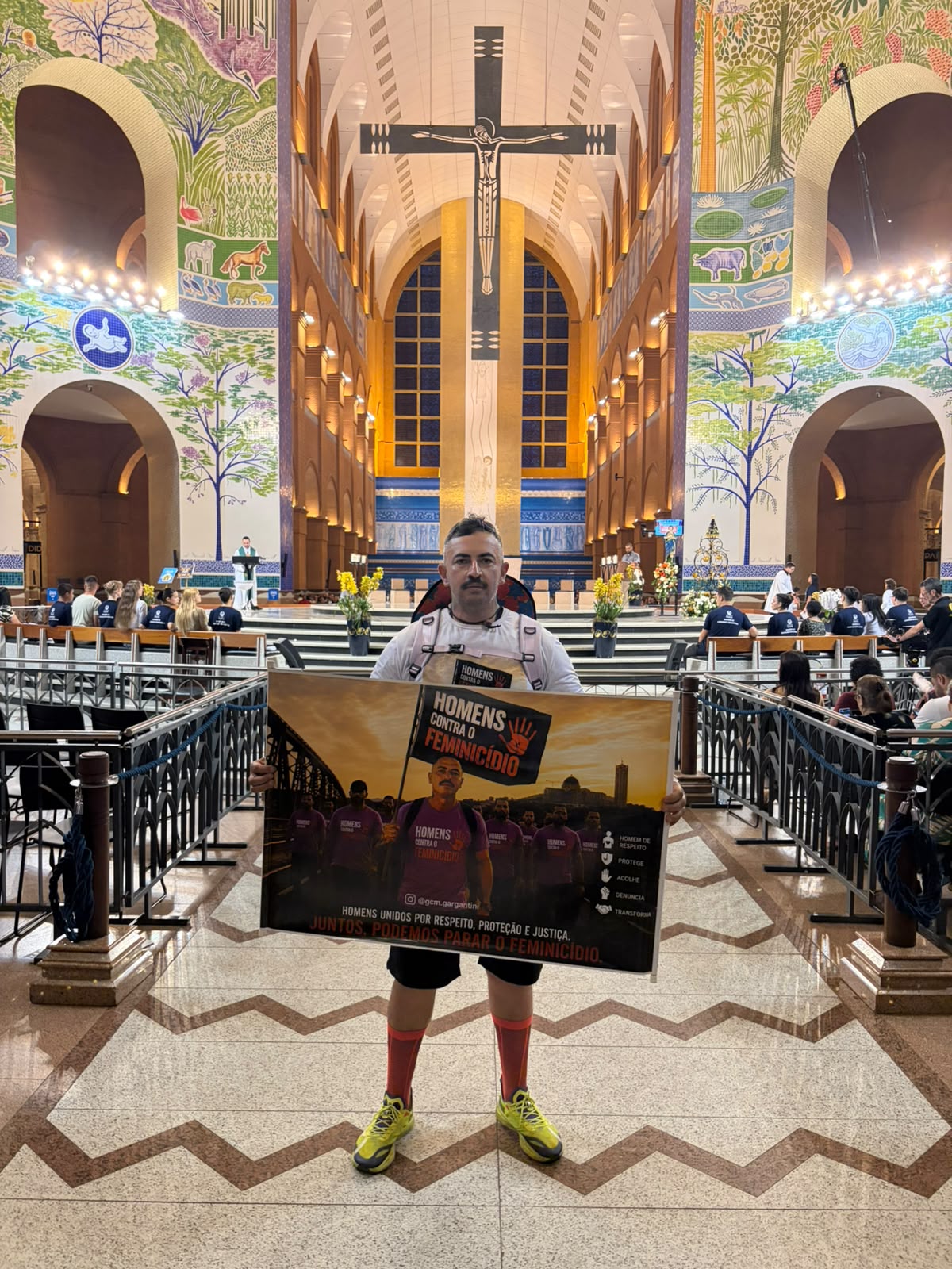 GCM Gargantini na Basilica de Nossa Senhora Aparecida