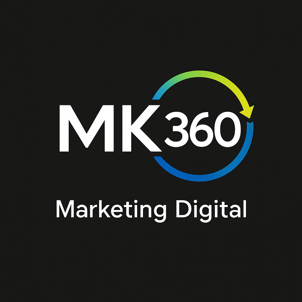 Logo de MK 360 MARCKTING DIGITAL